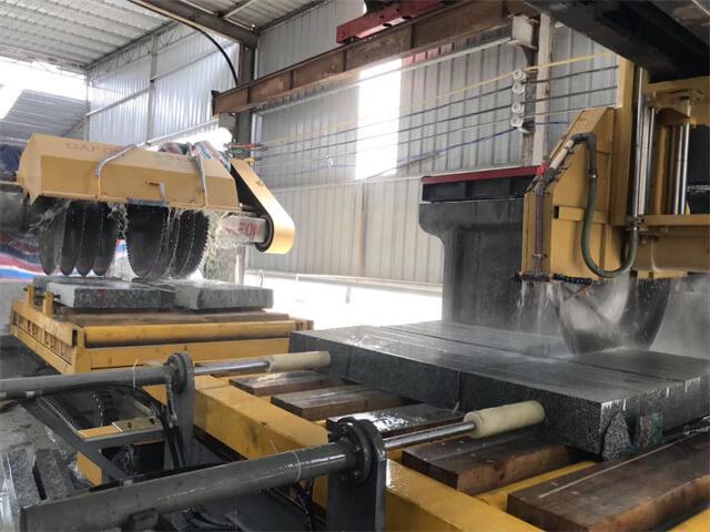 DAFON curbstone cutting machine for kerbstone Manufacturing