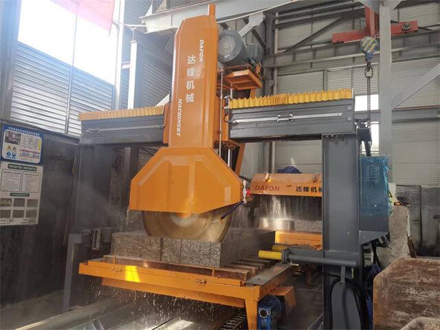 Introduction of Dafon best granite kerbstone cutting machine line