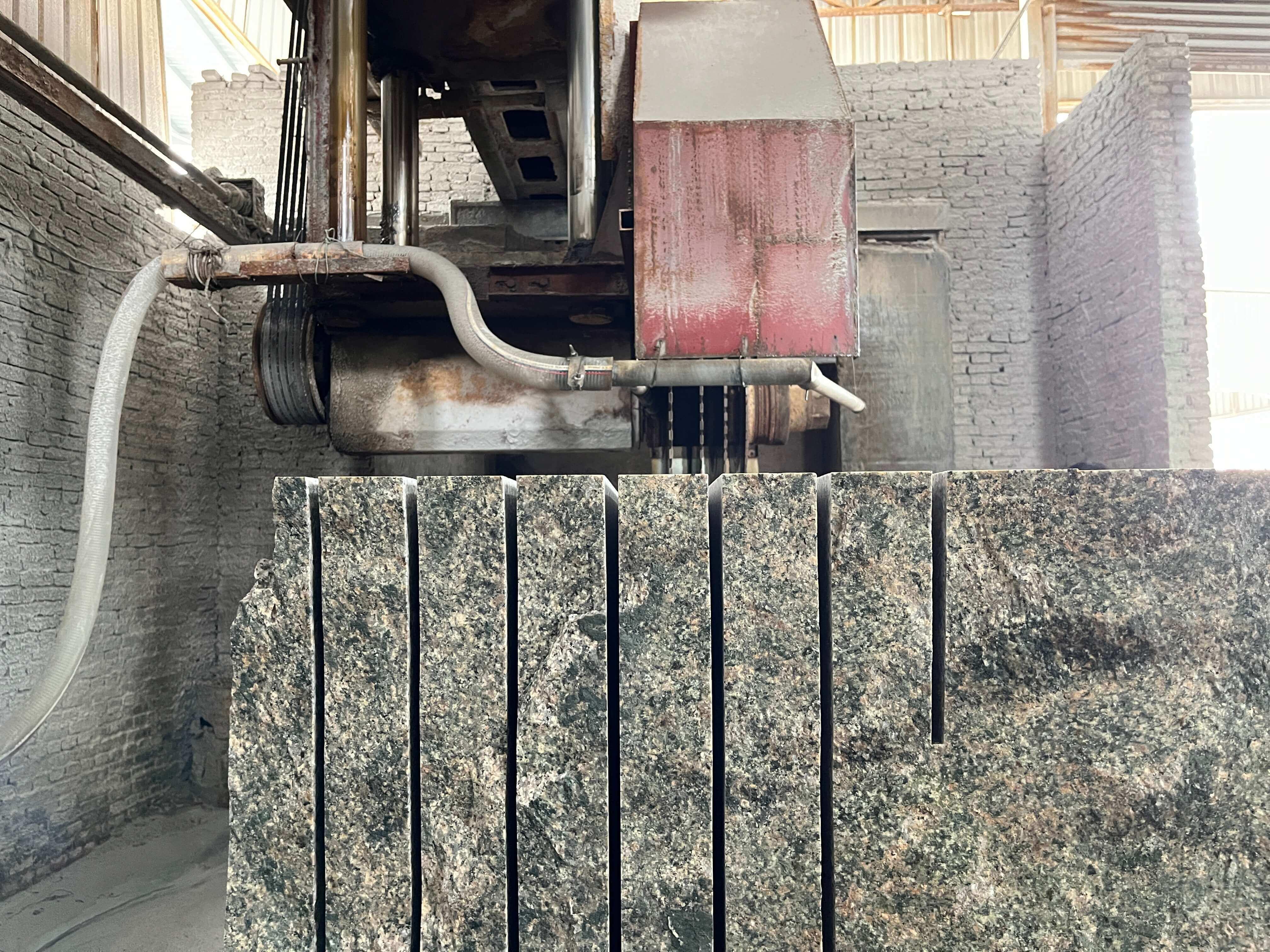 multi blade granite cutting machine