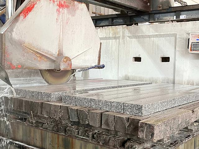wet marble cutter