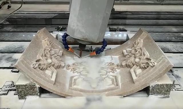 cnc marble carving machine