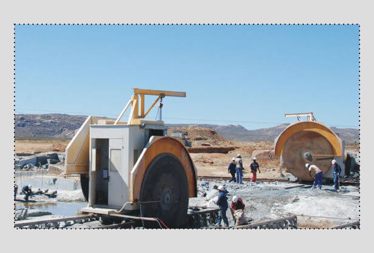 quarry mining machine